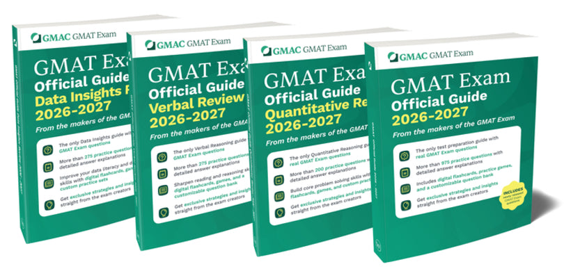 Cover Image for GMAT Official Guide 2026 - 2027 Bundle -- Gmac (Graduate Management Admission Coun, Paperback
