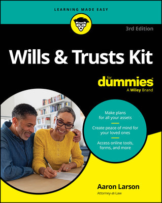 Cover Image for Wills & Trusts Kit for Dummies -- Aaron Larson, Paperback