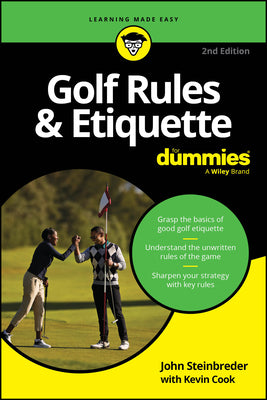 Cover Image for Golf Rules & Etiquette for Dummies -- John Steinbreder, Paperback