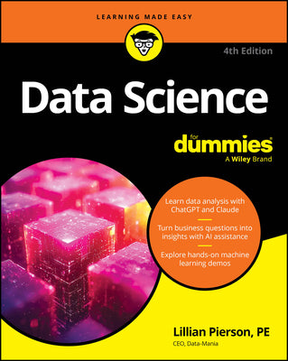 Cover Image for Data Science for Dummies -- Lillian Pierson, Paperback