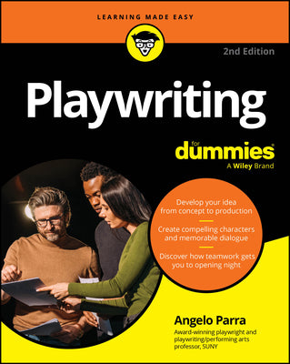 Cover Image for Playwriting for Dummies -- Angelo Parra, Paperback