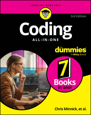 Cover Image for Coding All-In-One for Dummies -- Chris Minnick, Paperback