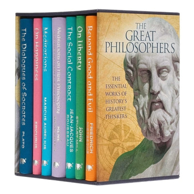 Cover Image for The Great Philosophers Collection: Deluxe 7-Book Hardcover Boxed Set -- Frederich Nietzsche, Hardcover