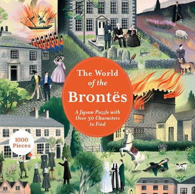 Cover Image for The World of the Brontës: A 1000-Piece Jigsaw Puzzle -- Amber Adams, Board Games