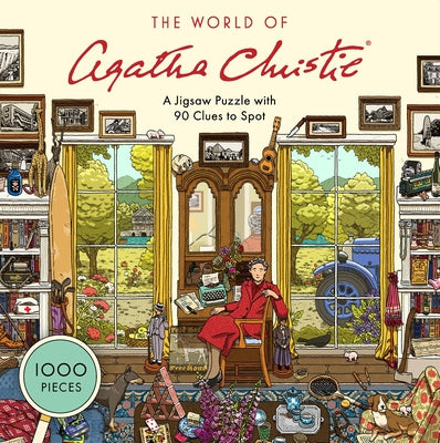 Cover Image for The World of Agatha Christie 1000 Piece Puzzle: 1000-Piece Jigsaw with 90 Clues to Spot -- Agatha Christie Ltd, Other