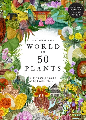 Cover Image for Around the World in 50 Plants 1000 Piece Puzzle: A 1000-Piece Jigsaw Puzzle -- Jonathan Drori, Other