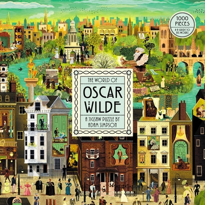 Cover Image for The World of Oscar Wilde 1000 Piece Puzzle: A Jigsaw by Adam Simpson -- Adam Simpson, Other
