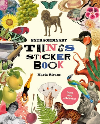 Cover Image for Extraordinary Things Sticker Book -- Maria Rivans, Hardcover