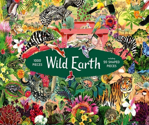 Cover Image for Wild Earth 1000 Piece Jigsaw with 20 Shaped Pieces: Stories of Nature's Greatest Comebacks -- Helen Scales, Jigsaw
