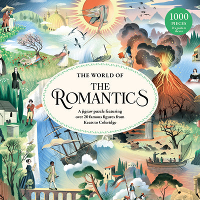 Cover Image for The World of the Romantics 1000 Piece Puzzle: A Puzzle Featuring Over 20 Famous Figures from Coleridge to Keats -- Matthew Ward, Other