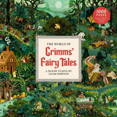 Cover Image for The World of Grimms' Fairy Tales a 1000-Piece Jigsaw Puzzle: By Adam Simpson -- Adam Simpson, Other