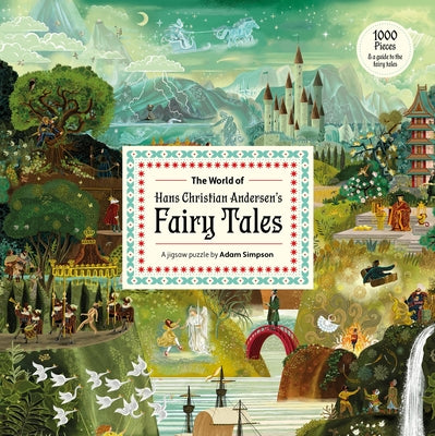 Cover Image for The World of Hans Christian Andersen's Fairy Tales: A 1000-Piece Jigsaw Puzzle by Adam Simpson -- Adam Simpson, Other