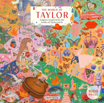 Cover Image for The World of Taylor an Unofficial 1000-Piece Jigsaw Puzzle: Inspired by the Works of Taylor Swift -- Anna Higgie, Other