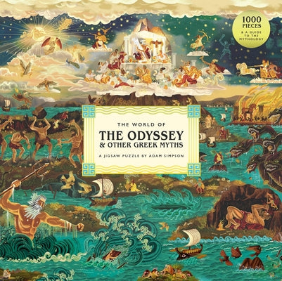 Cover Image for The World of the Odyssey & Other Greek Myths: A 1000-Piece Jigsaw Puzzle by Adam Simpson -- Adam Simpson, Other