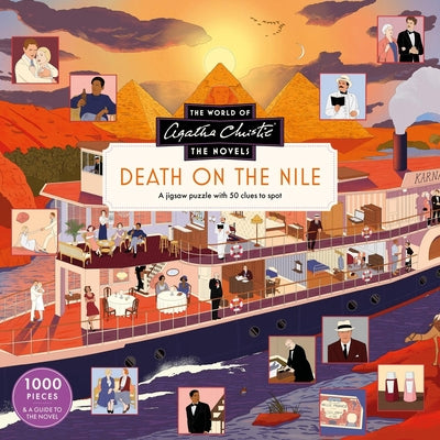 Cover Image for The World of Agatha Christie: Death on the Nile: A 1000-Piece Jigsaw Puzzle with 50 Clues to Spot -- Agatha Christie Agatha Christie Ltd, Other