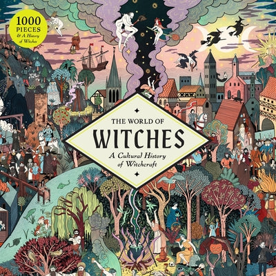 Cover Image for The World of Witches: A Cultural History of Witchcraft in a 1000-Piece Jigsaw Puzzle: A Cultural History of Witchcraft -- Laura Kounine, Other