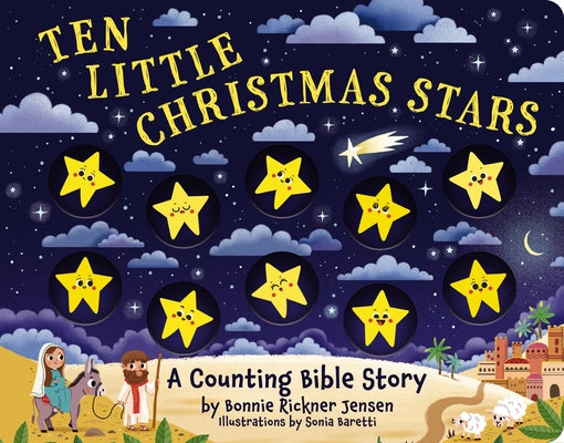 Cover Image for Ten Little Christmas Stars -- Bonnie Rickner Jensen, Board Books
