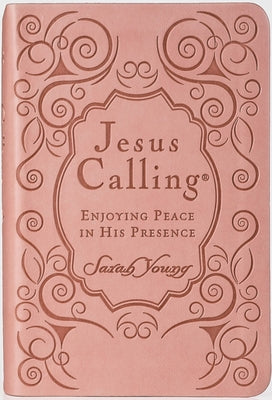 Cover Image for Jesus Calling, Pink Leathersoft, with Scripture References: Enjoying Peace in His Presence (a 365-Day Devotional) -- Sarah Young, Imitation Leather