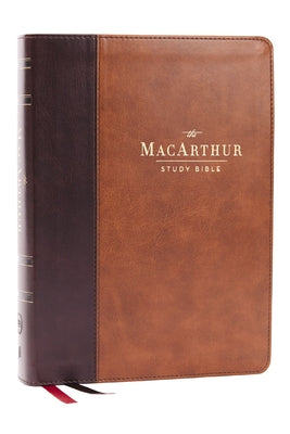 Cover Image for Lsb MacArthur Study Bible 2nd Edition: Unleashing God's Truth One Verse at a Time (Brown Leathersoft, Comfort Print) -- John F. MacArthur, Imitation Leather