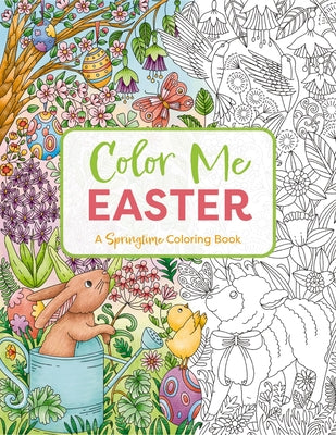 Cover Image for Color Me Easter: An Adorable Springtime Coloring Book -- Editors of Cider Mill Press, Paperback