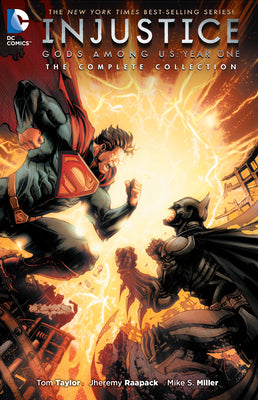 Cover Image for Injustice: Gods Among Us Year One: The Complete Collection -- Tom Taylor, Paperback
