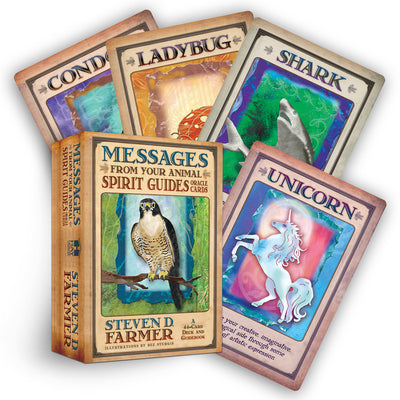 Cover Image for Messages from Your Animal Spirit Guides Oracle Cards: A 44-Card Deck and Guidebook! [With Guidebook] -- Steven D. Farmer, Other