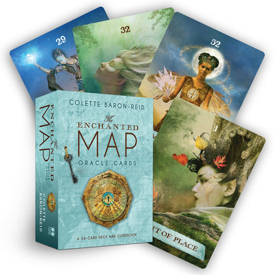 Cover Image for The Enchanted Map Oracle Cards: A 54-Card Oracle Deck for Love, Purpose, Healing, Magic, and Happiness -- Colette Baron-Reid, Other