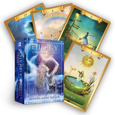 Cover Image for Energy Oracle Cards: A 53-Card Deck and Guidebook -- Sandra Anne Taylor, Other