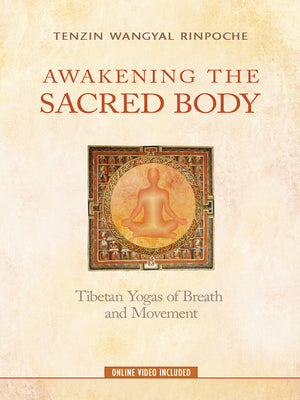 Cover Image for Awakening the Sacred Body: Tibetan Yogas of Breath and Movement -- Tenzin Wangyal Rinpoche, Paperback