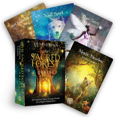 Cover Image for The Sacred Forest Oracle: 52 Cards to Open Energy Portals of a Higher Dimension -- Denise Linn, Other