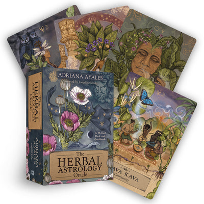 Cover Image for The Herbal Astrology Oracle: A 55-Card Deck and Guidebook -- Adriana Ayales, Other