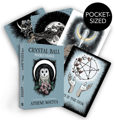 Cover Image for Crystal Ball Pocket Oracle: A 13-Card Deck and Guidebook -- Athene Noctua, Other