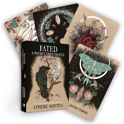 Cover Image for Fated: A Pocket Love Oracle: A 13-Card Deck and Guidebook -- Athene Noctua, Other