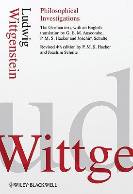 Cover Image for Philosophical Investigations -- Ludwig Wittgenstein, Hardcover