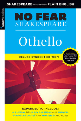 Cover Image for Othello: No Fear Shakespeare Deluxe Student Editions - Shakespeare Side-By-Side Plain English -- William Shakespeare, Paperback