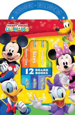 Cover Image for Disney Junior Mickey Mouse Clubhouse: 12 Board Books -- Pi Kids, Boxed Set