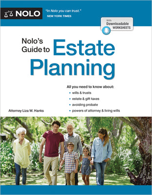 Cover Image for Nolo's Guide to Estate Planning -- Hanks Liza, Paperback