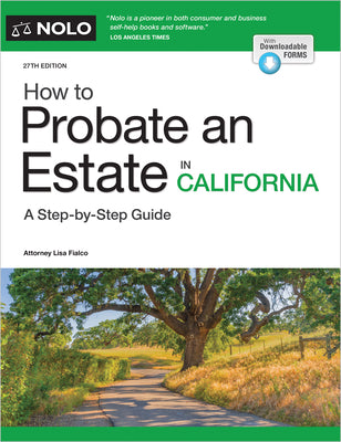 Cover Image for How to Probate an Estate in California -- Lisa Fialco, Paperback