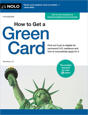Cover Image for How to Get a Green Card -- Ilona Bray, Paperback
