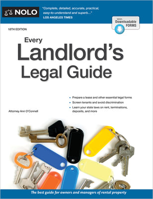 Cover Image for Every Landlord's Legal Guide -- Ann O'Connell, Paperback
