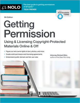 Cover Image for Getting Permission: Using & Licensing Copyright-Protected Materials Online & Off -- Richard Stim, Paperback