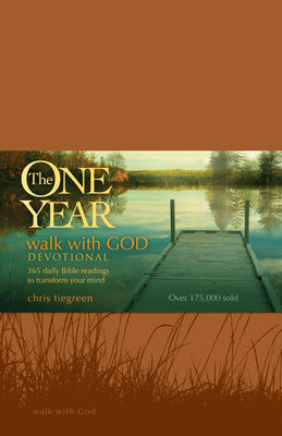 Cover Image for The One Year Walk with God Devotional: 365 Daily Bible Readings to Transform Your Mind -- Walk Thru Ministries, Leather / Fine Binding