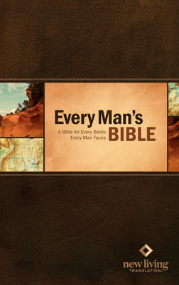 Cover Image for Every Man's Bible-NLT -- New Living Translation, Hardcover
