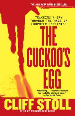 Cover Image for The Cuckoo's Egg -- Cliff Stoll, Paperback