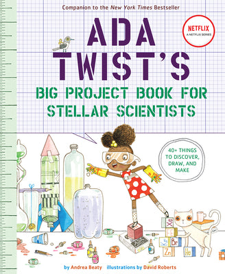 Cover Image for Ada Twist's Big Project Book for Stellar Scientists -- Andrea Beaty, Paperback