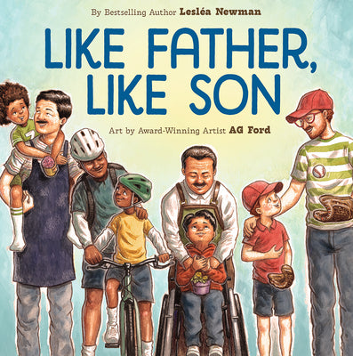 Cover Image for Like Father, Like Son: A Picture Book -- Lesléa Newman, Hardcover