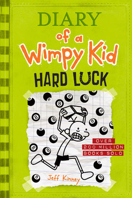 Cover Image for Hard Luck (Diary of a Wimpy Kid #8) -- Jeff Kinney, Hardcover
