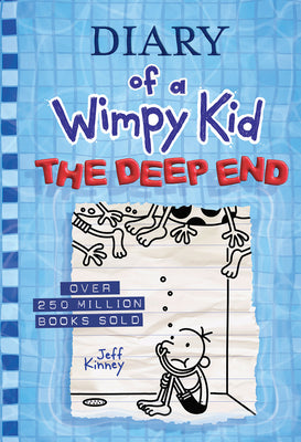 Cover Image for The Deep End (Diary of a Wimpy Kid #15) -- Jeff Kinney, Hardcover
