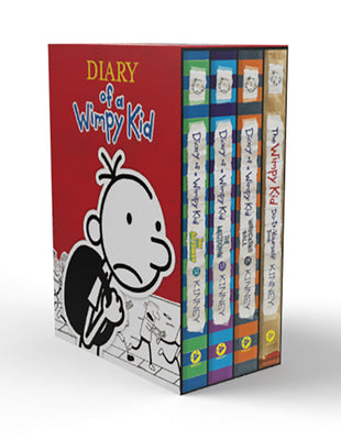 Cover Image for Diary of a Wimpy Kid Box of Books 12-14 Plus the Wimpy Kid Do-It-Yourself Book: Hardcover Gift Set -- Jeff Kinney, Hardcover