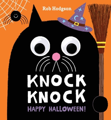 Cover Image for Knock Knock: Happy Halloween!: A Googly-Eyed Joke Book -- Rob Hodgson, Board Books